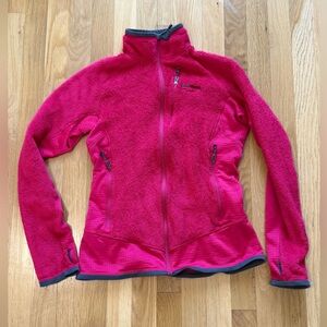 PATAGONIA Retro-X Jacket Deep Pile Sherpa Fleece Magenta Pink Women’s Small